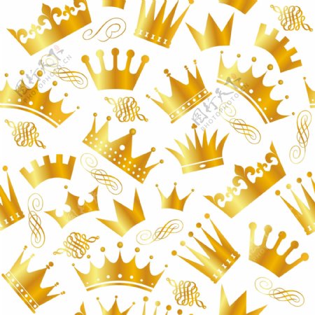 金色皇冠图案