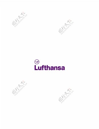 Lufthansa2logo设计欣赏Lufthansa2民航业标志下载标志设计欣赏