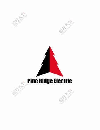 PineRidgeElectriclogo设计欣赏PineRidgeElectric轻工业LOGO下载标志设计欣赏