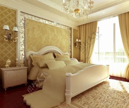 金色卧室