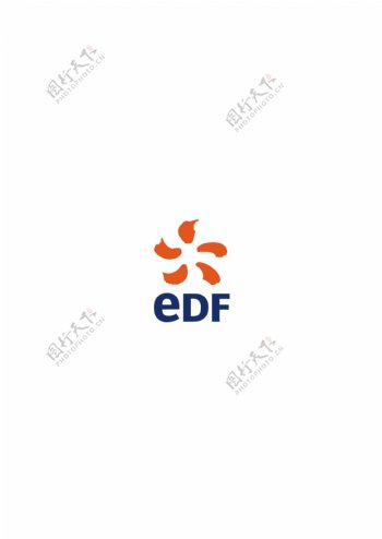 EDFlogo设计欣赏EDF加工业标志下载标志设计欣赏