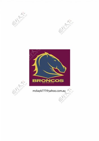 Broncoslogo设计欣赏Broncos体育标志下载标志设计欣赏