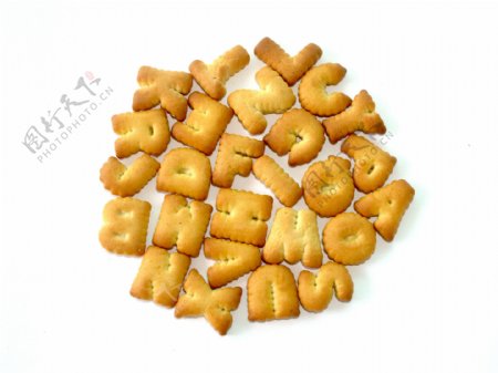 英文字母饼干图片