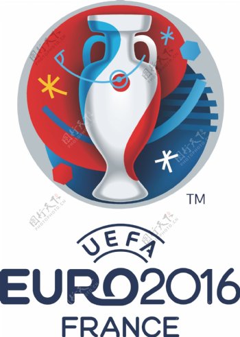 2016年欧洲杯logo图片