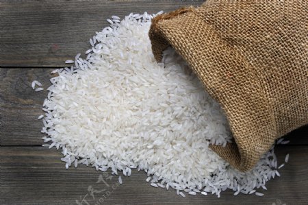 米袋长粒米图片