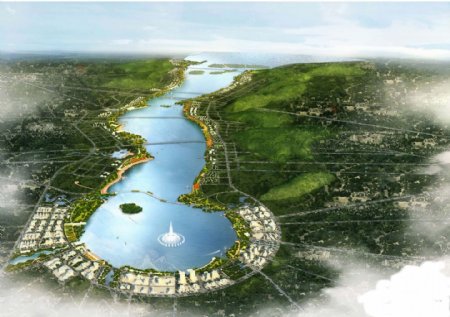 53.泛亚国际大连普湾新区滨海景观带概念规划