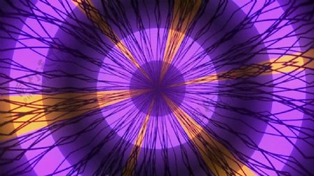 紫色放射元素视频