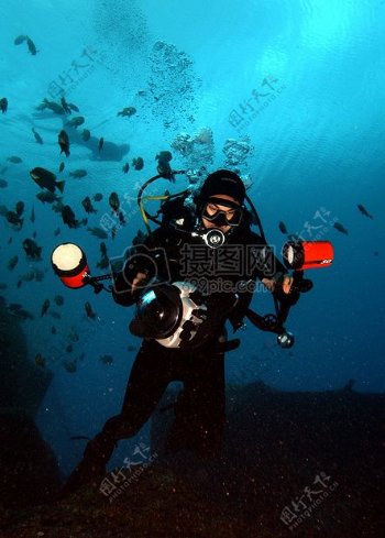 海底潜水运动