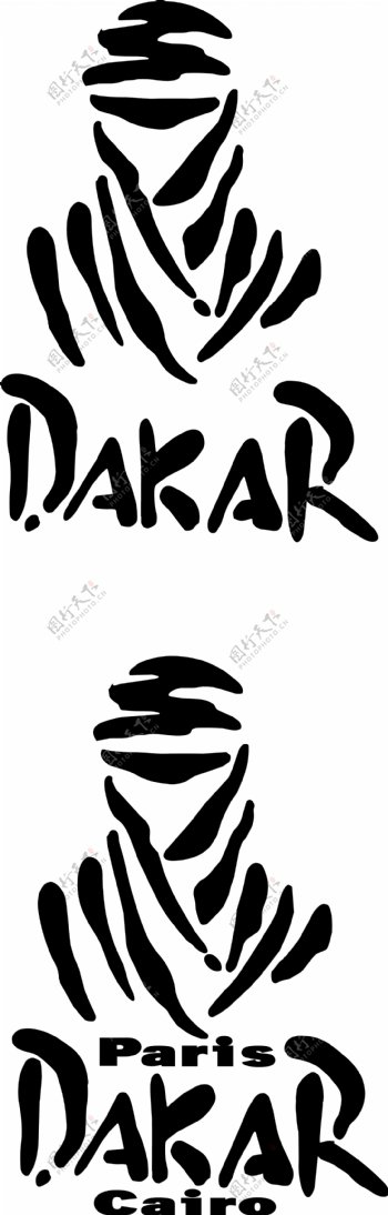 DAKAR达喀尔汽车拉力赛标识