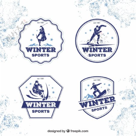 冬季运动徽章