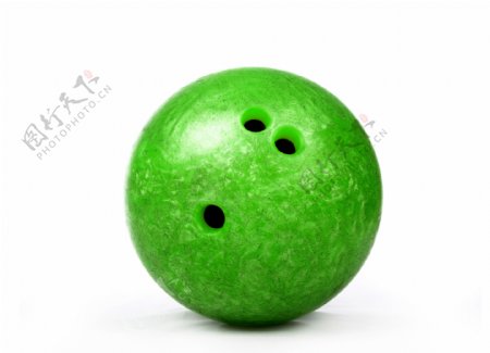 绿色保龄球