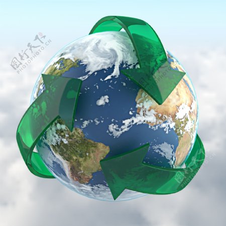 回收标与地球