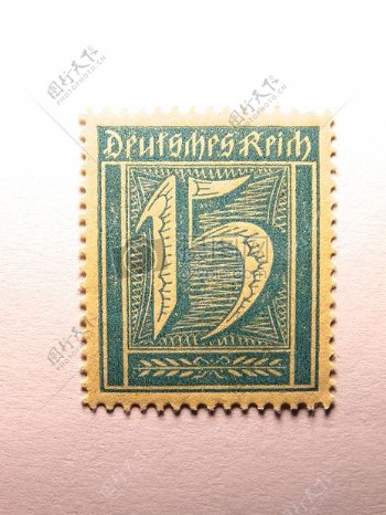 一枚德国邮票