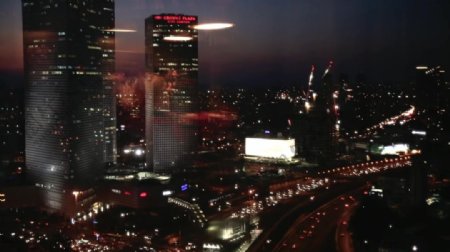 城市夜景视频素材设计