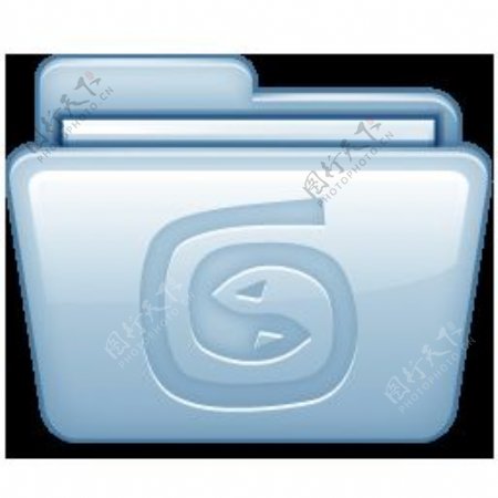 蓝色Mac文件夹图标