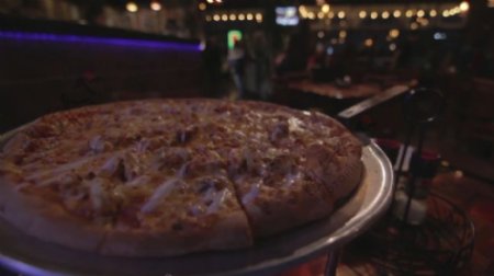 披萨美味食物视频素材