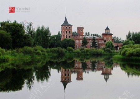 阿什河畔的滨俄式建筑