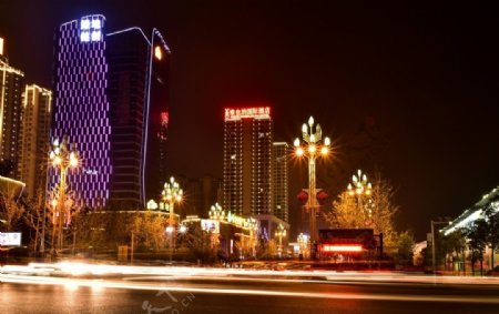 荆州城市夜景