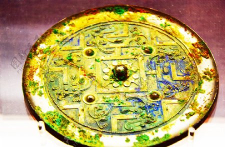 古代铜镜文物展示
