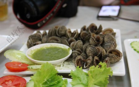 泰国美食贝壳