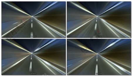 LED舞台高速公路视频背景