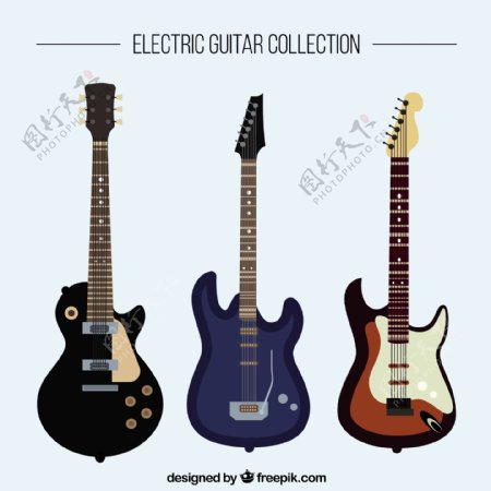 三电吉他平面集