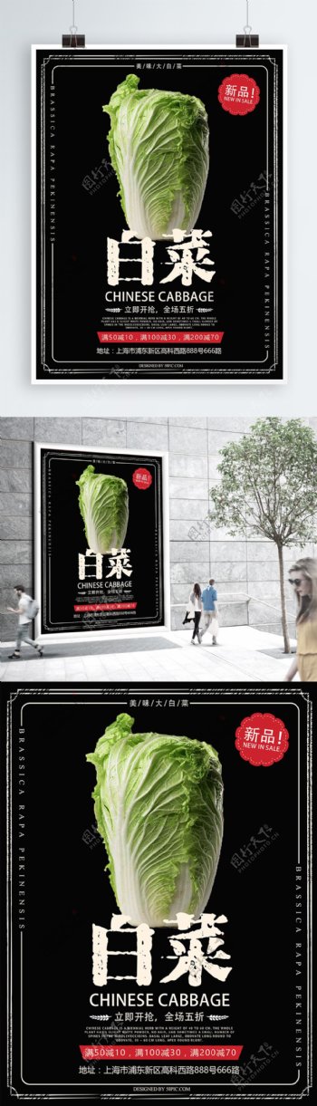 白菜海报