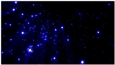 粒子星光下落蓝色视频素材