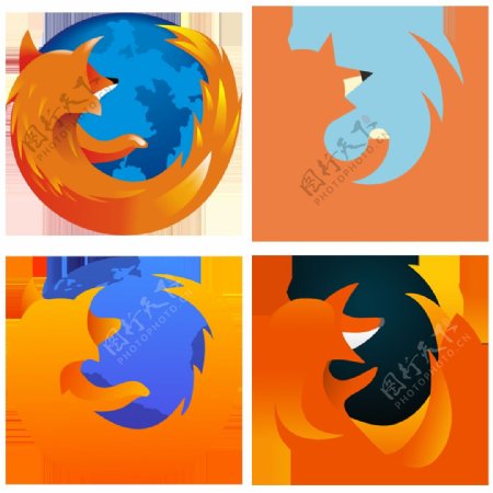 火狐浏览器新logo免抠png透明素材