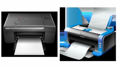 办公室的打印机打印机免抠png透明素材