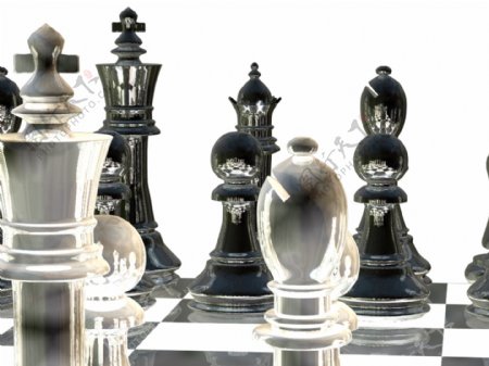 国际象棋对弈场景图免抠psd透明素材