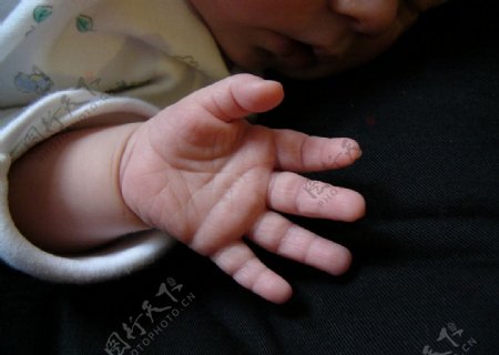 婴儿手掌
