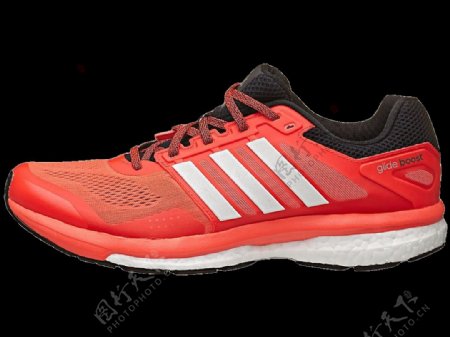 红色运动鞋png元素