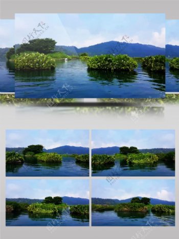 美丽的宝岛台湾日月潭美景1080p