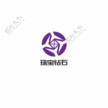 珠宝钻石logo设计