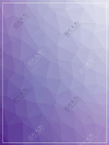 原创几何低多边形紫色简约浪漫渐变背景素材