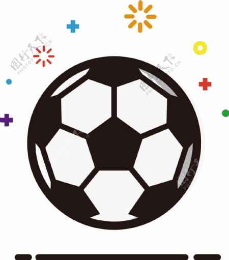 足球mbe图标矢量卡通生活用品可商用元素