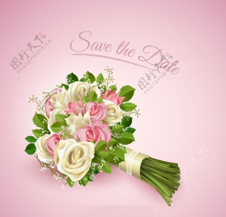 婚礼花卉模板
