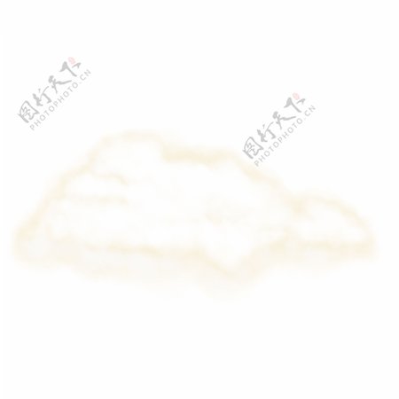 手绘实物质感云可商用分层设计元素
