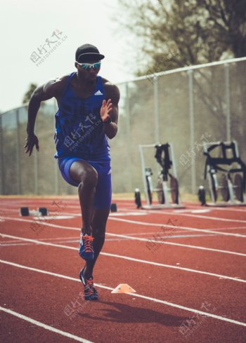 运动健身跑步摄影图