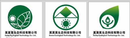 生态环境绿化科技公司logo