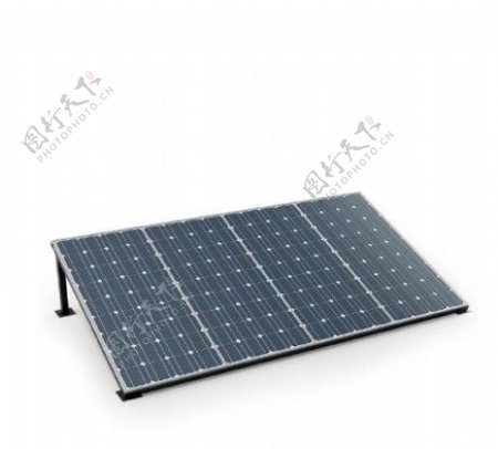 太阳能发电电池板模型素材