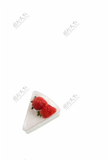 情人节美味草莓蛋糕