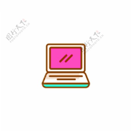 彩色多色计算机icon