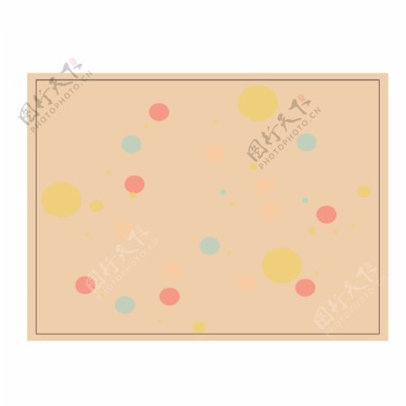 粉色扁平化简约标签卡片