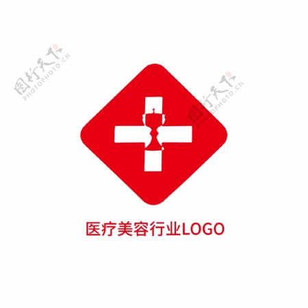 医疗美容行业商务logo