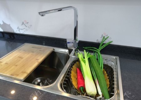 素菜类洗蔬菜洗池厨房