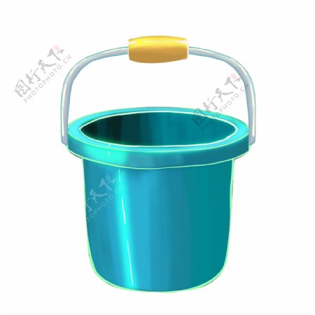 蓝色水桶工具