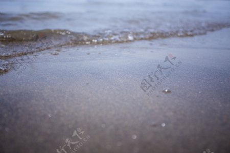 江边沙滩商用摄影