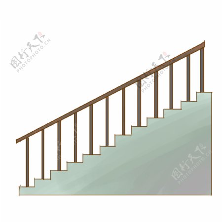 装饰楼房楼梯插图